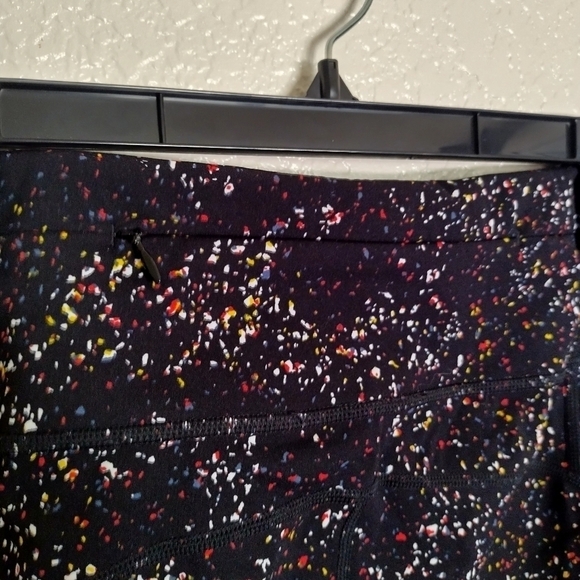Sweaty Betty Power 7/8 Workout Leggings black confetti sz 16/Xl - Picture 6 of 8